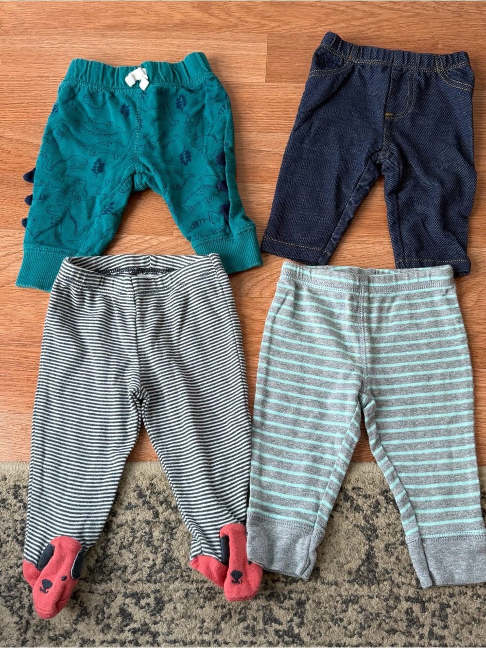 4 Pairs of Carters 3 Month Pants